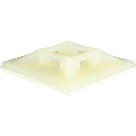 OEX Cable Tie Mounts W: 19mm L: 19mm - 100 Pce