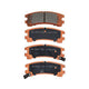 RDA GP MAX LOW METALLIC BRAKE PAD SET NISSAN RDB1175