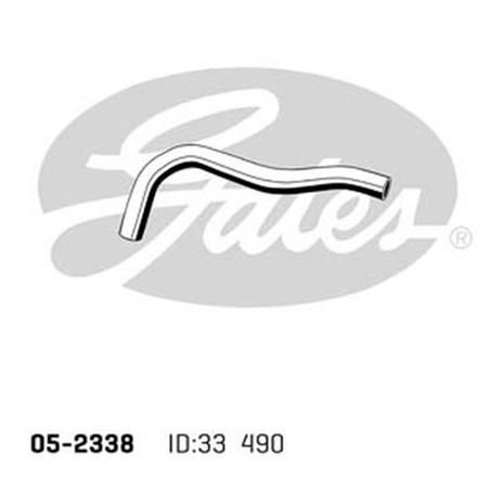 Gates Radiator Hose Upper 05-2338