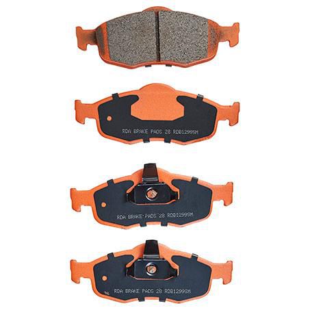 RDA BRAKES RDA GP Max General Purpose Low Metallic Brake Pad Set RDB1299
