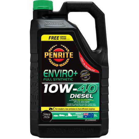 Penrite Enviro+ 10W-40 Engine Oil 5L