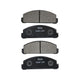 RDA BRAKES RDA GP Max General Purpose Low Metallic Brake Pad Set RDB139