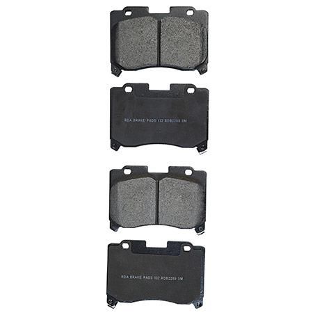 RDA BRAKES RDA GP Max General Purpose Low Metallic Brake Pad Set RDB2289