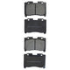 RDA BRAKES RDA GP Max General Purpose Low Metallic Brake Pad Set RDB2289