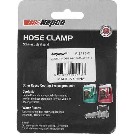 Repco Hose Clamp 16-22MM (EFI) RIEF16-C