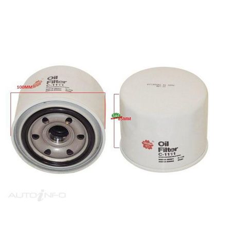 SAS AUTO PARTS OIL FILTER OFZ335