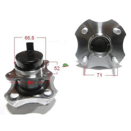 SAS AUTO PARTS SAS Wheel Hub HA6064