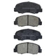 RDA BRAKES RDA GP Max General Purpose Low Metallic Brake Pad Set RDB292