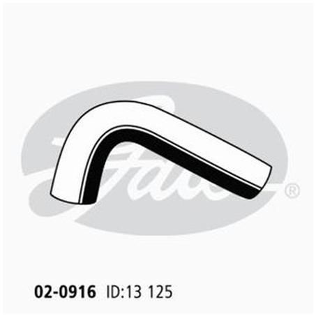 Gates Moulded Heater Hose 02-0916