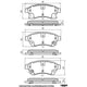 RDA PHANTOM CERAMIC BRAKE PAD SET HOLDEN RDC2068