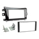 Nissan Navara NP300 Double DIN Dash Kit (2015-2020) | Gloss Black Radio Installation Facia
