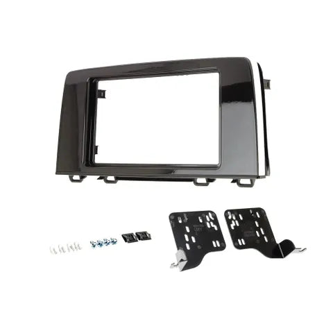 Honda CR-V LX Model Double DIN Dash Kit (2017-2021) | Gloss Black Factory-Style Radio Installation Facia