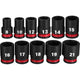 Milwaukee 11 Pc 3/8in Dr Impact Socket Set - Metric 49667050