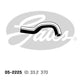 Gates Radiator Hose Upper 05-2225