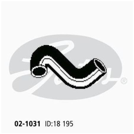 Gates Heater Hose 02-1031