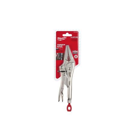 Milwaukee 178mm (7In) TORQUE LOCK Long Nose Locking Pliers 48223509