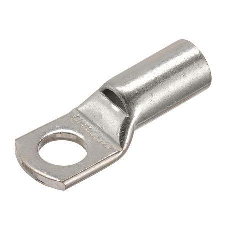 Narva 50mm2 / 0 B&S Straight Barrel Cable Lug 8mm Stud Pack of 10 57167