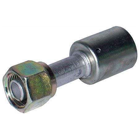 Atco Aluminium Fitting # 10 FOR - Beadlock Step Up #12 Straight BLX1307