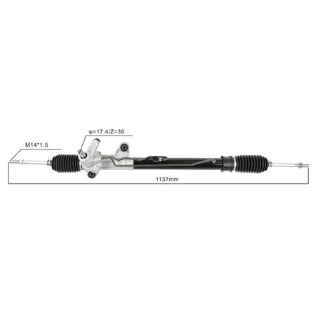 SAS AUTO PARTS SAS Steering Rack Assembly SR5002