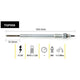 TRIDON GLOW PLUG 11.0V TGP006