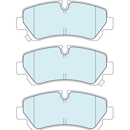 Brakes EXTREME Heavy Duty Brake Pad Set	RDX2528SM