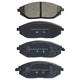 RDA BRAKES RDA GP Max General Purpose Low Metallic Brake Pad Set RDB2176