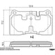 RDA BRAKES RDA Phantom Ceramic Brake Pad Set RDC2274