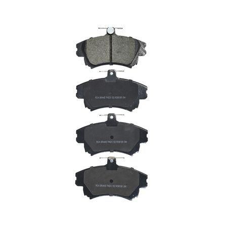 RDA BRAKES RDA GP Max General Purpose Low Metallic Brake Pad Set RDB1381