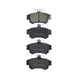 RDA BRAKES RDA GP Max General Purpose Low Metallic Brake Pad Set RDB1381