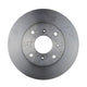 RDA Brakes Standard Disc Brake Rotor Vented 262mm RDA186