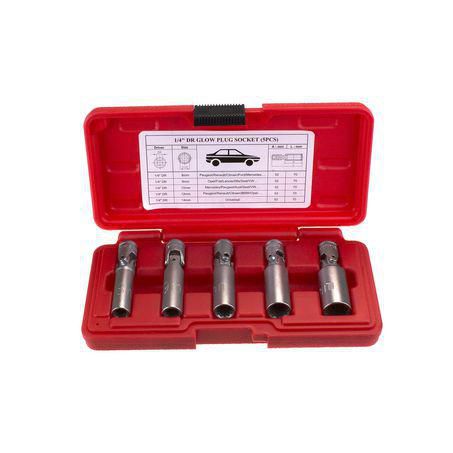 Drivetech Glow Plug Socket Set 5pc UXT-10251