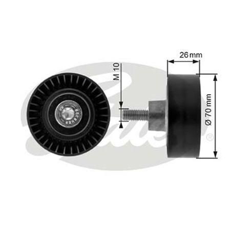 Gates Idler Pulley 36163