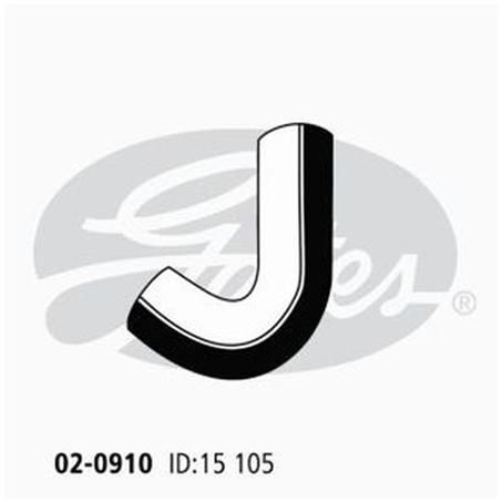 Gates Moulded Heater Hose 02-0910