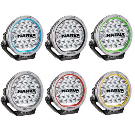 Narva Ultima 215 MK III Led Hybrid Driving Light Single Satin - 71742 71742