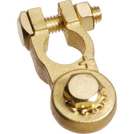 PROJECTA Battery Terminal Brass Heavy Duty Stud Positive 1pk