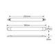LED AUTOLAMPS LEDAUT 24V LED Interior Light 61 PCS SMD LEDs Equivalent To 30 Watt Globe 1061/24