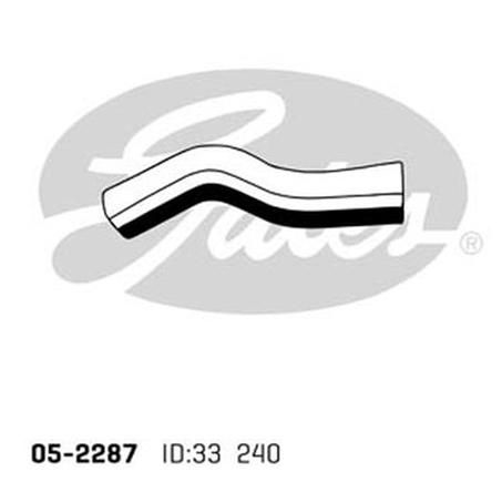 Gates Radiator Hose 05-2287