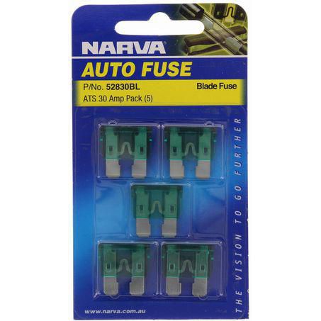 Narva BLADE FUSE AF 30AMP PACK OF 5