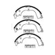 XP BRAKE SHOE REAR - TOYOTA HI-ACE LH-RZH 90- 270 X