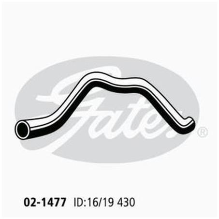 Gates Moulded Heater Hose 02-1477