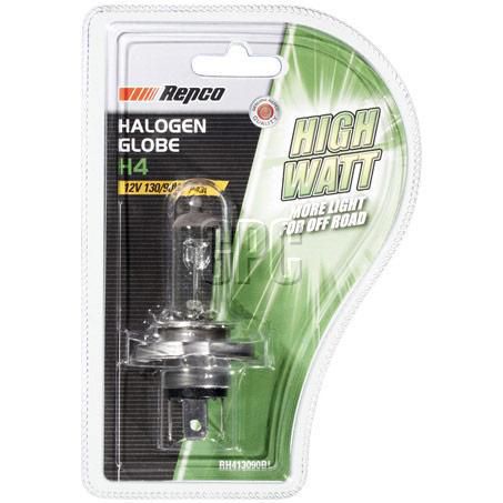 Repco Halogen Globe - H4 12V 130/90W BL RH413090BL