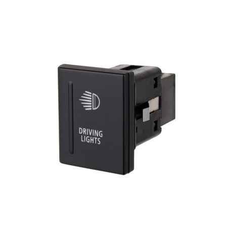 Narva OE Style Push Button Switch, Driving Light Symbol, 12V, Blue Illumina