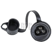 OEX Plug 3 Pin with Cover 1 Pce
