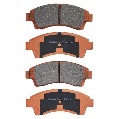 RDA BRAKES RDA GP Max General Purpose Low Metallic Brake Pad Set RDB1322