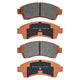 RDA BRAKES RDA GP Max General Purpose Low Metallic Brake Pad Set RDB1322