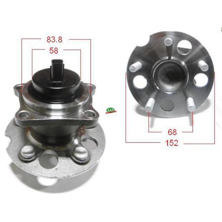 SAS AUTO PARTS SAS Wheel Hub HA6041