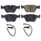 RDA BRAKES RDA GP Max General Purpose Low Metallic Brake Pad Set RDB1242