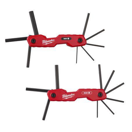 Milwaukee 17PC SAE/Metric Folding Hex Key Set 48222183