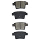 RDA GP MAX LOW METALLIC BRAKE PAD SET FORD JAGUAR PROTON RDB1930