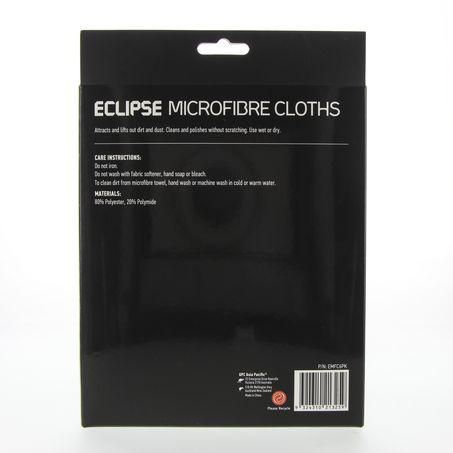 Eclipse Microfibre Cloths 40 x 30cm 6 Pack EMFC6PK